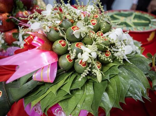Mâm quả ngày cưới 